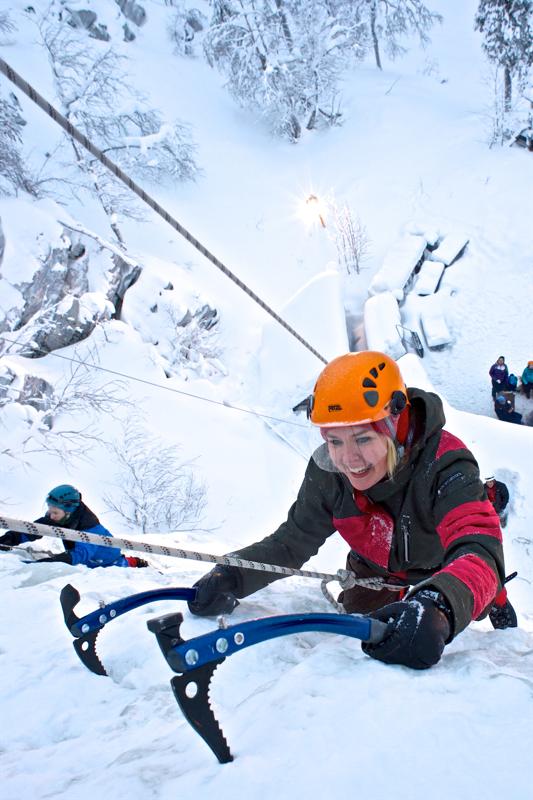 Escalada en el Hielo